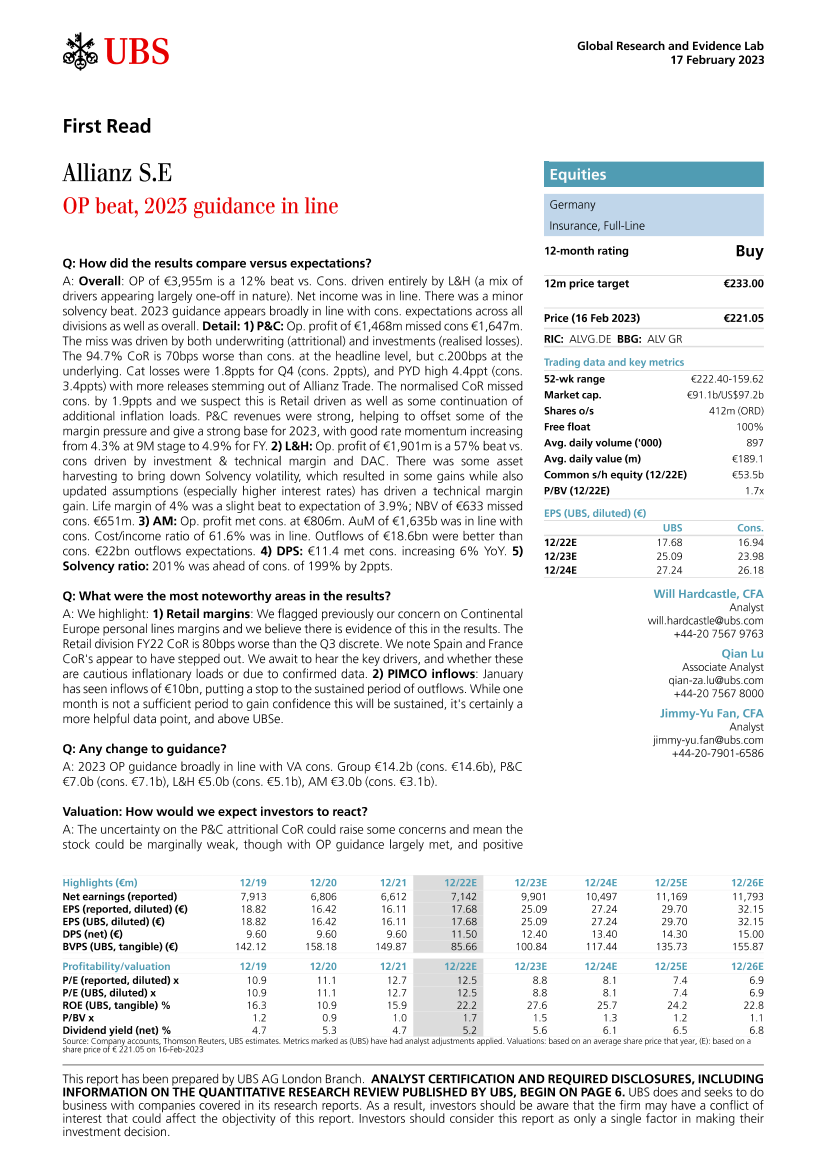 UBS Equities-First Read Allianz S.E _OP beat, 2023 guidance in line_ (BUBS Equities-First Read Allianz S.E _OP beat, 2023 guidance in line_ (B_1.png